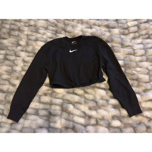 Nike Cropped Swoosh Sweatshirt